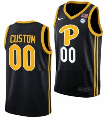 Custom Pitt Panthers Jersey Name and Number College Basketball Black