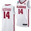 Charles Bediako Jersey Alabama Crimson Tide College Basketball 2023 NCAA March Madness White #14