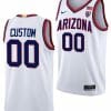 Custom Arizona Wildcats Jersey Name And Number College Basketball Limited White 3 Custom Arizona Wildcats Jersey Name And Number College Basketball Limited White