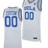 Custom UCLA Bruins Jersey Name and Number College Basketball White 3 Custom UCLA Bruins Jersey Name and Number College Basketball White