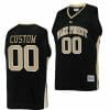 Custom Wake Forest Demon Deacons Jersey Name and Number College Basketball Retro Black