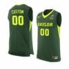 Custom Baylor Bear Jersey Basketball College Name and Number Green 2 Custom Baylor Bear Jersey Basketball College Name and Number Green