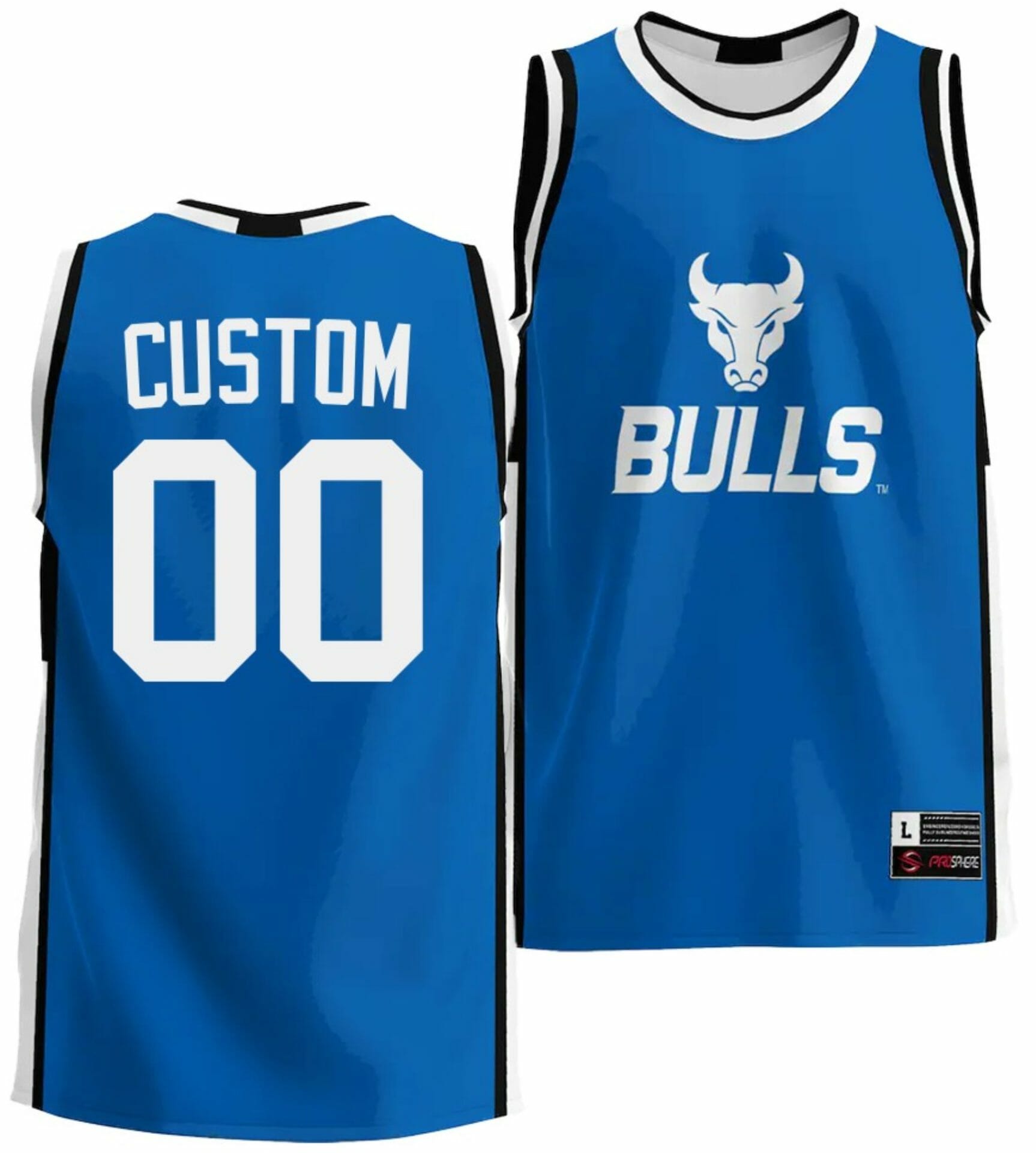 Custom Buffalo Bulls Jersey Name and Number College Basketball Blue 1 Custom Buffalo Bulls Jersey Name and Number College Basketball Blue