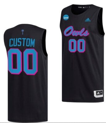 Custom FAU Owls Jersey Name And Number Basketball 2023 NCAA March Madness Black 6 Custom FAU Owls Jersey Name And Number Basketball 2023 NCAA March Madness Black