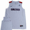 Custom Gonzaga Bulldogs Jersey College Basketball Name and Number White