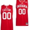Custom Indiana Hoosiers Jersey Name and Number College Basketball Red 3 Custom Indiana Hoosiers Jersey Name and Number College Basketball Red