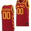 Custom Iowa State Cyclones Jersey College Basketball Cardinal