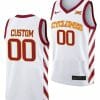 Custom Iowa State Cyclones Jersey College Basketball White