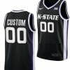 Custom Kansas State Wildcats Jersey Name and Number College Basketball Black 4 Custom Kansas State Wildcats Jersey Name and Number College Basketball Black