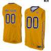 Custom LSU Tigers Jersey College Basketball Name and Number Elite Gold 3 Custom LSU Tigers Jersey College Basketball Name and Number Elite Gold