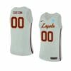 Custom Loyola Ramblers Jersey Basketball College Name and Number Replica White