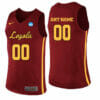 Custom Loyola Ramblers Jersey College Basketball Name and Number Red 2 Custom Loyola Ramblers Jersey College Basketball Name and Number Red