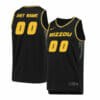 Custom Missouri Tigers Jersey College Basketball Name and Number Elite Black