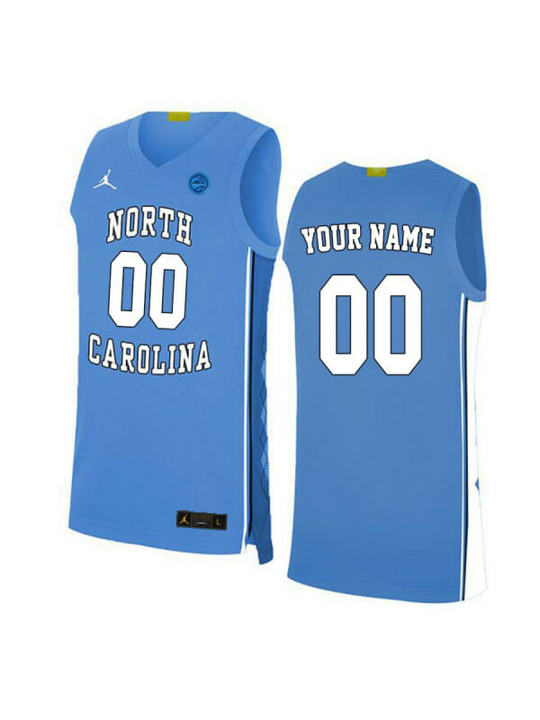 Custom North Carolina Tar Heels Jersey College Basketball Name and Number Elite Blue 6 Custom North Carolina Tar Heels Jersey College Basketball Name and Number Elite Blue