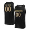 Custom Northwestern Wildcats Jersey College Basketball Name and Number Black