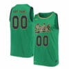 Custom Notre Dame Fighting Irish Jersey College Basketball Name and Number Green Retro