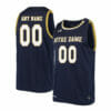 Custom Notre Dame Fighting Irish Jersey College Basketball Name and Number Navy Retro