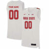 Custom Ohio State Buckeyes Jersey College Basketball Name and Number Elite White 2 Custom Ohio State Buckeyes Jersey College Basketball Name and Number Elite White