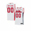 Custom Ole Miss Rebels Jersey College Basketball Name and Number Elite White
