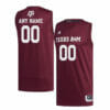 Custom Texas A&M Aggies Jersey College Basketball Name and Number Red