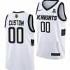 Custom UCF Knights Jersey College Basketball Name Number White Home 2 Custom UCF Knights Jersey College Basketball Name Number White Home