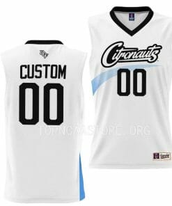 Custom UCF Knights Jersey College Basketball Name and Number White