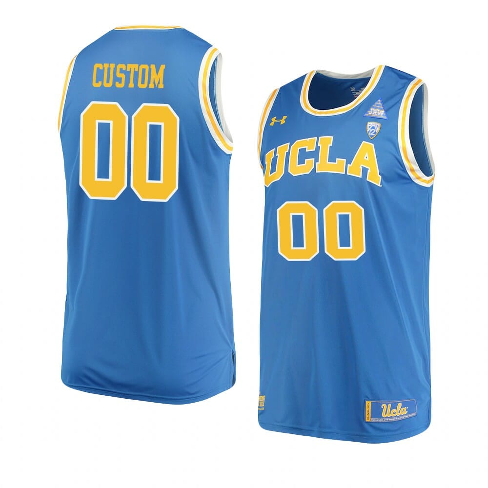 Custom UCLA Bruins Jersey Basketball College Name and Number Replica Performance Blue 1 Custom UCLA Bruins Jersey Basketball College Name and Number Replica Performance Blue