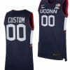 Custom UConn Huskies Jersey College Basketball Name and Number Away Navy Big East 3 Custom UConn Huskies Jersey College Basketball Name and Number Away Navy Big East