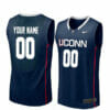 Custom UConn Huskies Jersey College Basketball Name and Number Elite Navy