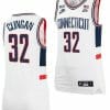 Donovan Clingan Jersey UConn Huskies College Basketball Alumni White #32 5 Donovan Clingan Jersey UConn Huskies College Basketball Alumni White #32