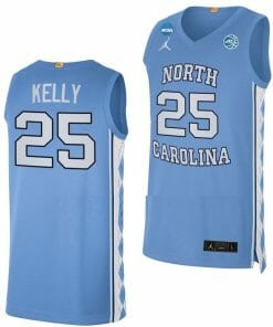 Deja Kelly Jersey North Carolina Tar Heels College Basketball 2023 NCAA March Madness Blue #25