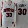 Davidson Wildcats #30 Stephen Curry NCAA Basketball Jersey White 4 Davidson Wildcats #30 Stephen Curry NCAA Basketball Jersey White