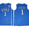 Duke Blue Devils #1 Giles Basketball NCAA Basketball Jersey Blue