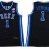 Duke Blue Devils #1 Irving Basketball NCAA Basketball Jersey Black 5 Duke Blue Devils #1 Irving Basketball NCAA Basketball Jersey Black