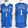 Duke Blue Devils #1 Kyrie Irving Basketball NCAA Basketball Jersey Blue