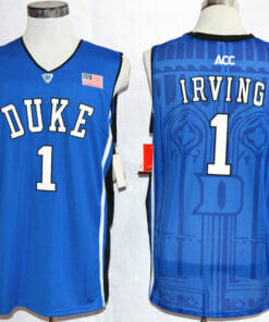 Duke Blue Devils #1 Kyrie Irving Basketball NCAA Basketball Jersey Blue