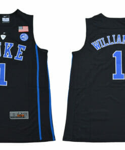 Duke Blue Devils #1 Williamson Basketball NCAA Basketball Jersey Black