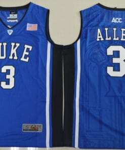 Duke Blue Devils #3 Garyson Allen Basketball NCAA Basketball Jersey Blue