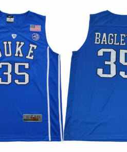 Duke Blue Devils #35 Bagley III Basketball NCAA Basketball Jersey Blue V-neck