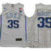 Duke Blue Devils #35 Bagley III Basketball NCAA Basketball Jersey White