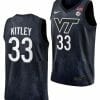 Elizabeth Kitley Jersey Virginia Tech Hokies College Basketball Black #33