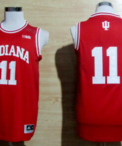 Indiana Hoosiers #11 Isiah Thomas NCAA Basketball Jersey Red