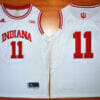 Indiana Hoosiers #11 Isiah Thomas NCAA Basketball Jersey Red White
