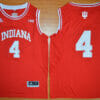 Indiana Hoosiers #4 Victor Oladipo Basketball Jersey White Red
