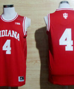 Indiana Hoosiers #4 Victor Oladipo NCAA Basketball Jersey Red