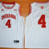 Indiana Hoosiers #4 Victor Oladipo NCAA Basketball Jersey Red White