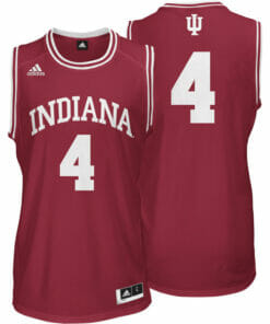 Indiana Hoosiers #4 Victor Oladipo NCAA Basketball Jersey White Red