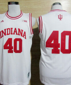 Indiana Hoosiers #40 Cody Zeller NCAA Basketball Jersey New White