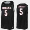 Jermaine Couisnard Jersey South Carolina Gamecocks College Basketball Black Replica #5