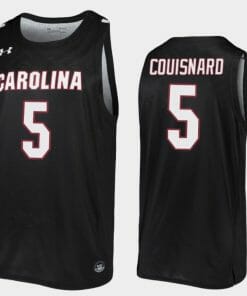 Jermaine Couisnard Jersey South Carolina Gamecocks College Basketball Black Replica #5